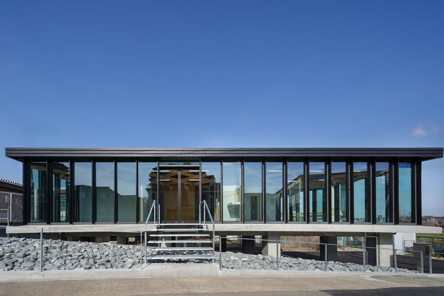 岡野建設工業 新社屋