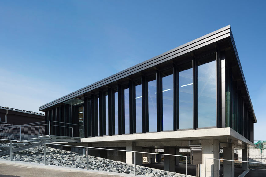 岡野建設工業 新社屋