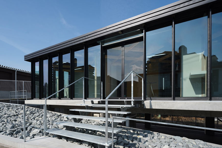 岡野建設工業 新社屋