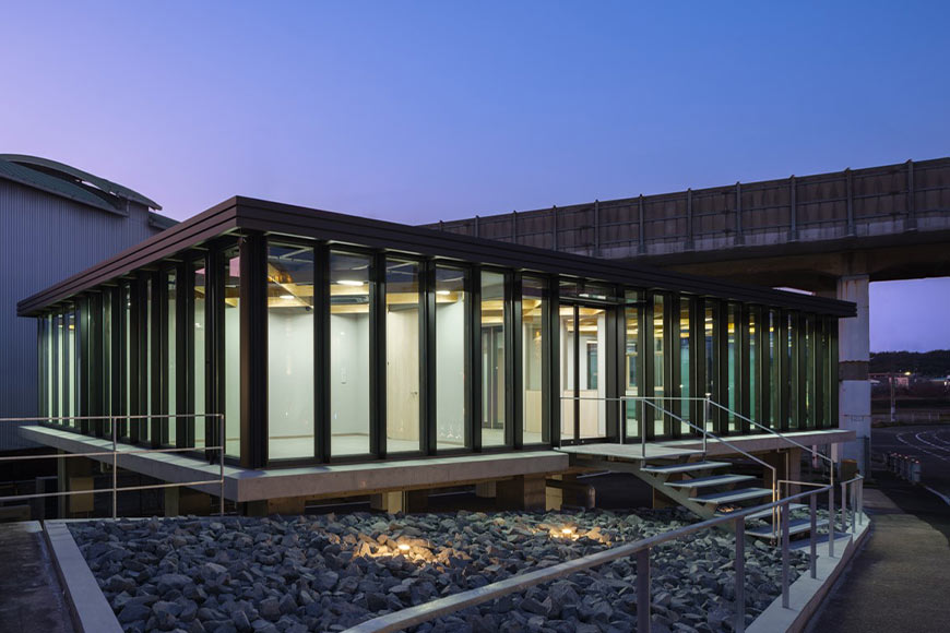 岡野建設工業 新社屋