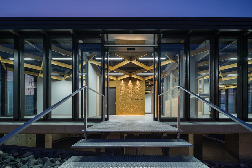 岡野建設工業 新社屋