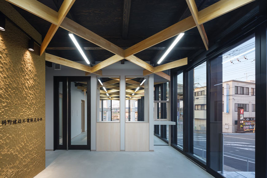 岡野建設工業 新社屋