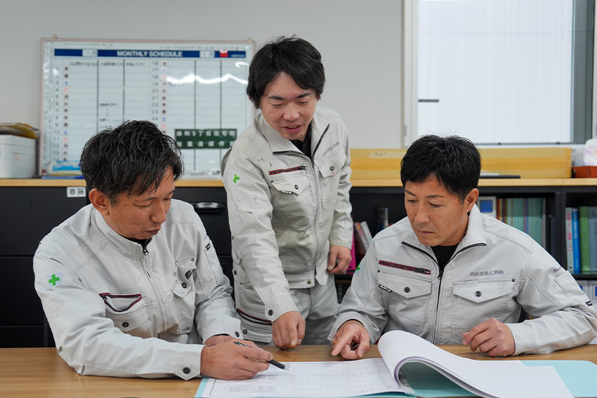 岡野建設工業の仕事